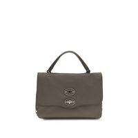 Zanellato Brown Calf Leather Bos Taurus Handbag