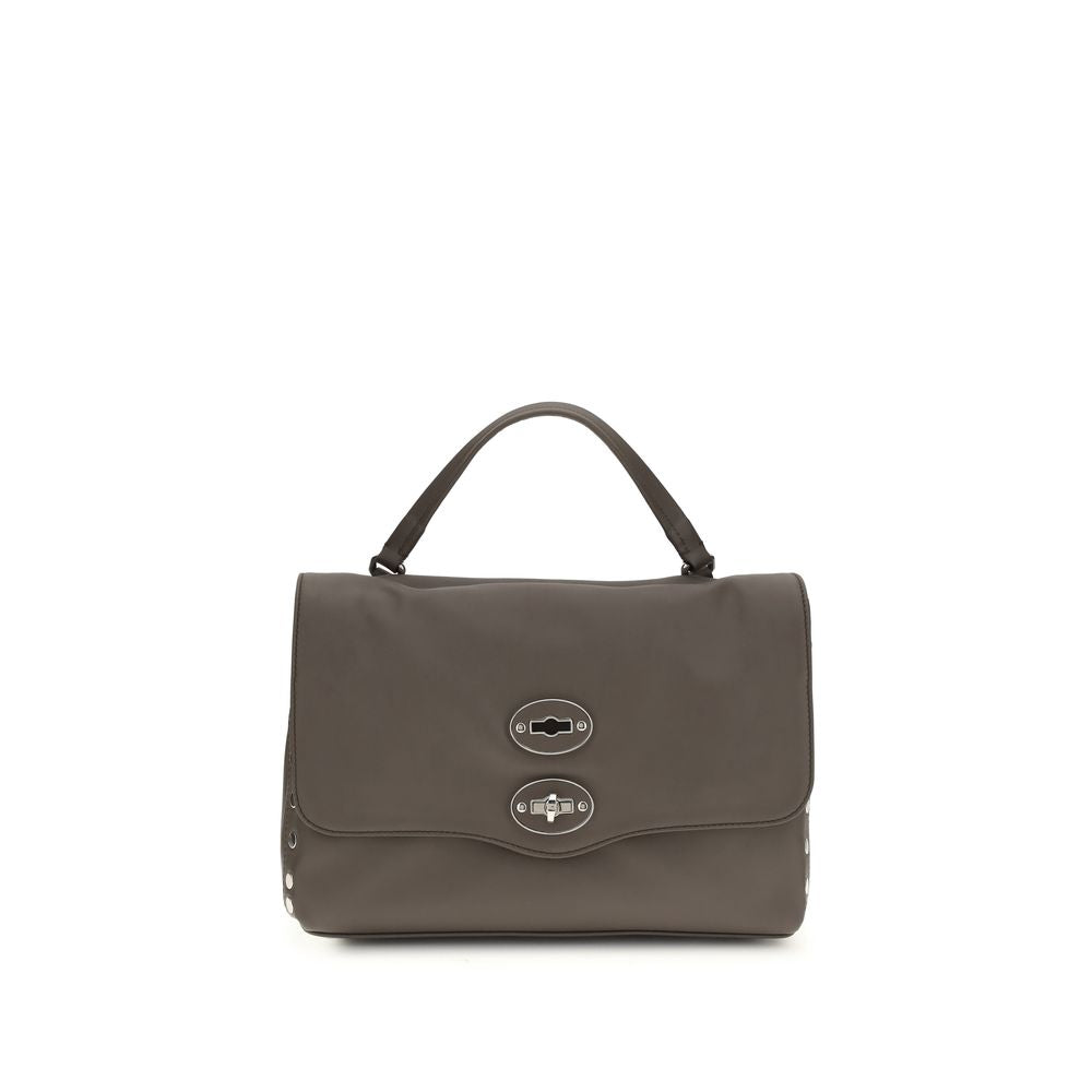 Zanellato Brown Calf Leather Bos Taurus Handbag