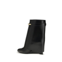 Givenchy Black Calf Leather Bos Taurus Ankle Boots