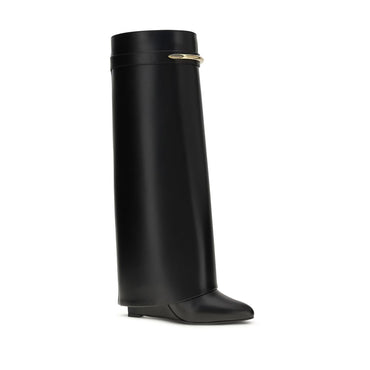 Givenchy Black Calf Leather Bos Taurus Boots