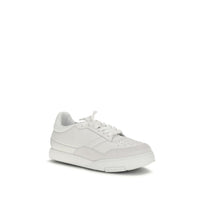 Givenchy White Calf Leather Bos Taurus Low Top Sneakers