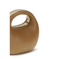 Sacai Brown Calf Leather Bos Taurus Handbag