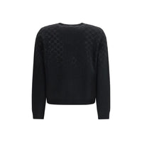 Gucci Black Wool Cardigan