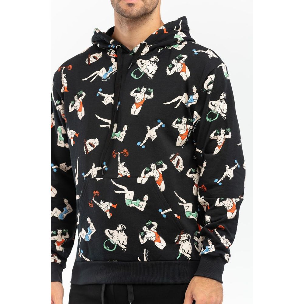 Moschino Black Cotton Sweatshirt