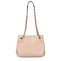 Versace Pink Leather Shoulder Bag