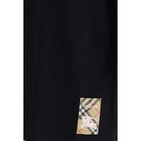 Burberry Black Cotton T-Shirt