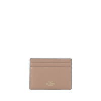 Valentino Garavani Pink Calf Leather Bos Taurus Wallet