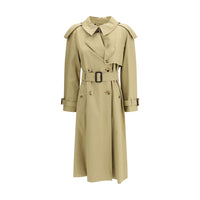 Burberry Beige Cotton Trench Coat
