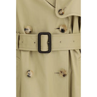 Burberry Beige Cotton Trench Coat