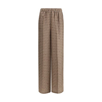 Max Mara Multicolor Silk Casual Pants