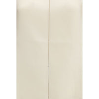 Loulou De Saison Beige Silk T-Shirt