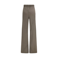 Rick Owens Brown Silk Casual Pants