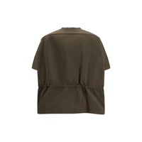 Rick Owens Brown Polyester Sleveless Jacket