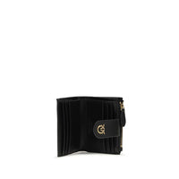 PINKO Black Calf Leather Bos Taurus Wallet
