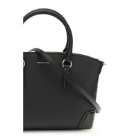 Michael Kors Black Calf Leather Bos Taurus Shoulder Bag