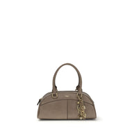Chloé Gray Calf Leather Bos Taurus Handbag