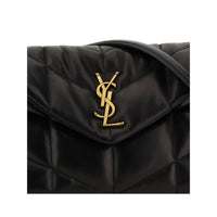 Saint Laurent Black Lamb Ovis Aries Aries Shoulder Bag