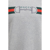 Gucci Gray Cotton Sweatshirt