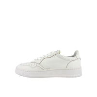 Autry White Leather Low Top Sneakers