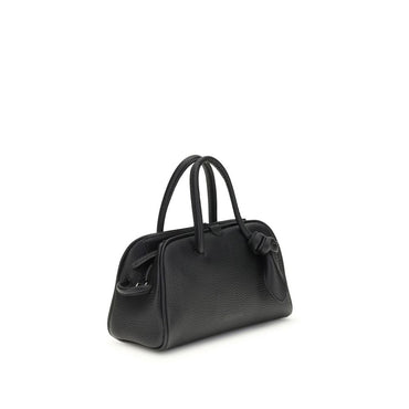 Jacquemus Black Calf Leather Bos Taurus Handbag