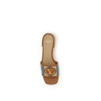 Valentino Garavani Multicolor Calf Leather Bos Taurus Sandals