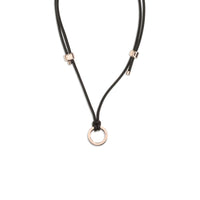 Brunello Cucinelli Brown Calf Leather Bos Taurus Keychain