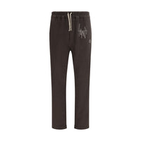 Moncler x Rick Owens Brown Cotton Athletic Pants