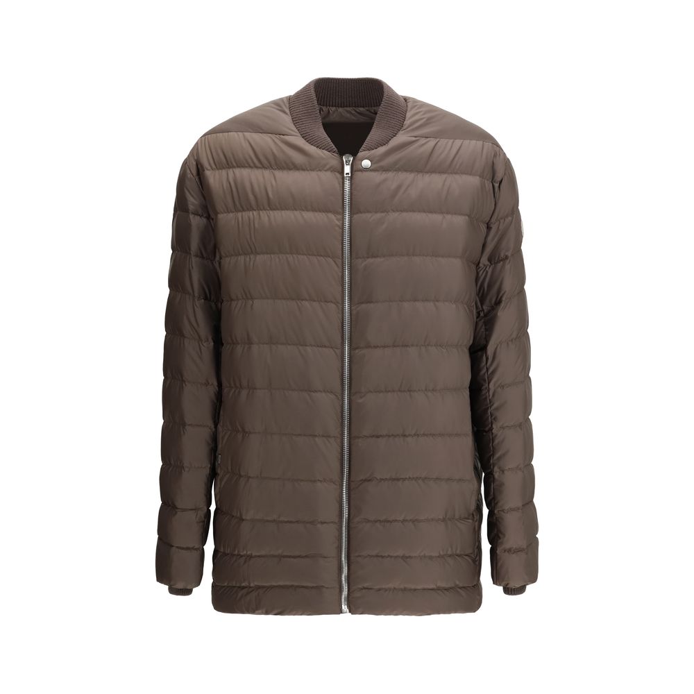 Moncler x Rick Owens Brown Goose Down Trench Coat