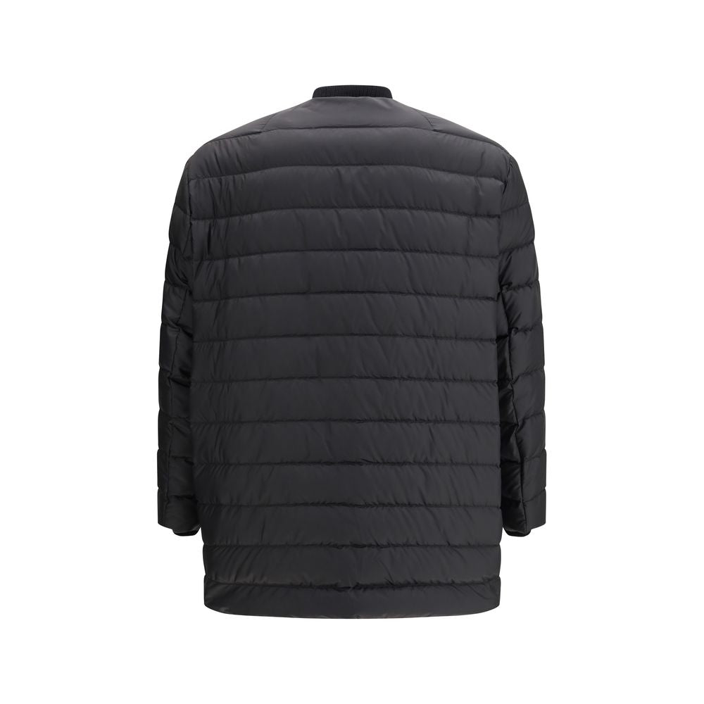 Moncler x Rick Owens Black Goose Down Trench Coat