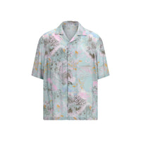 Off-White Multicolor Viscose Pattern Shirt