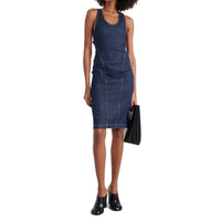 Alaïa Blue Cotton Casual Dress