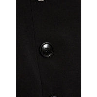 Alaïa Black Elastane Midi Skirt