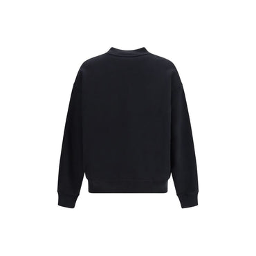 Off-White Black Cotton Sweatshirt
