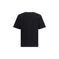 Casablanca Black Cotton T-Shirt