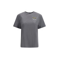 PINKO Gray Cotton T-Shirt