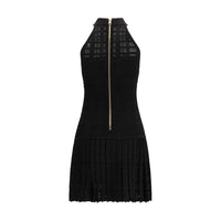 Balmain Black Viscose Casual Dress