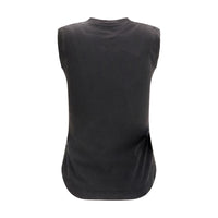 The Attico Black Cotton Top