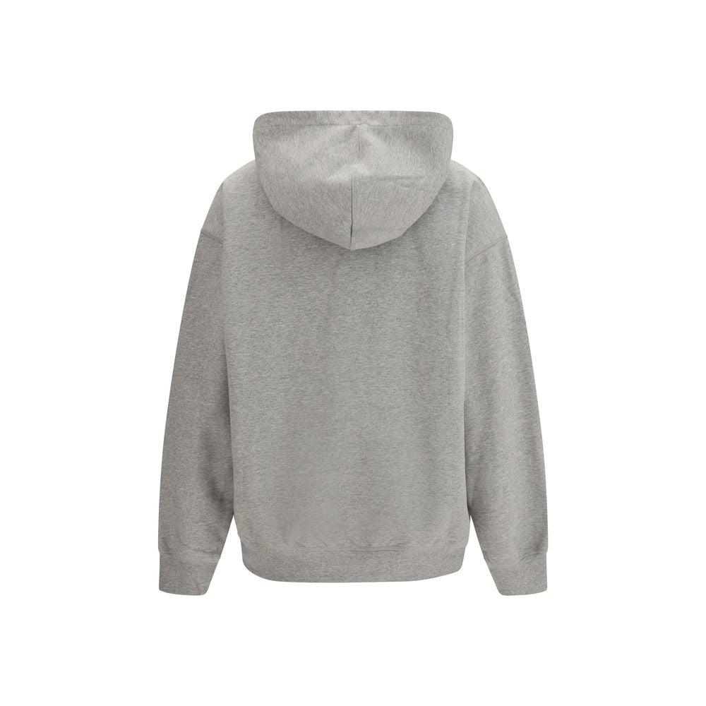 Ganni Gray Cotton Sweatshirt