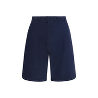 Kenzo Blue Cotton Bermuda Shorts