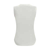The Attico White Cotton Top