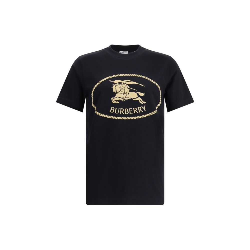 Burberry Black Cotton T-Shirt