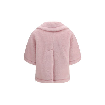 Max Mara Multicolor Alpaca Vicugna Pacos Coat