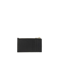 Saint Laurent Black Calf Leather Bos Taurus Wallet