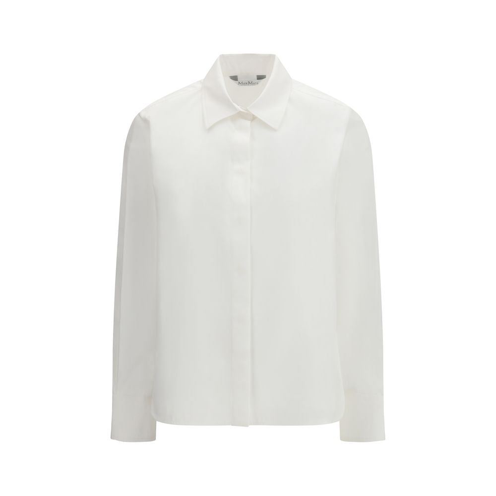 Max Mara White Cotton Shirt