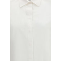Max Mara White Cotton Shirt
