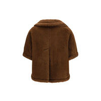 Max Mara Brown Alpaca Vicugna Pacos Coat