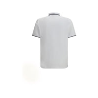 Stone Island White Cotton Polo Shirt