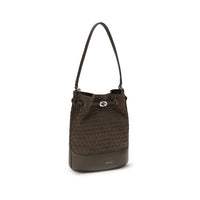 Zanellato Brown Calf Leather Bos Taurus Backet Bag