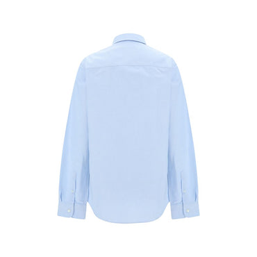 Ami Paris Blue Cotton Dress Shirt