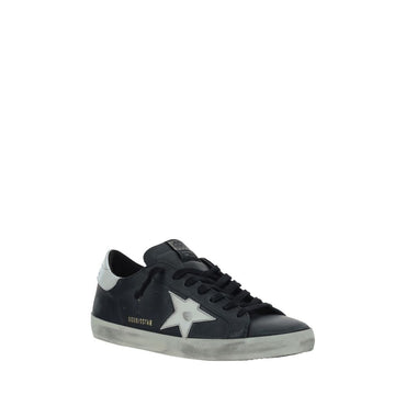 Golden Goose Black Rubber Low Top Sneakers